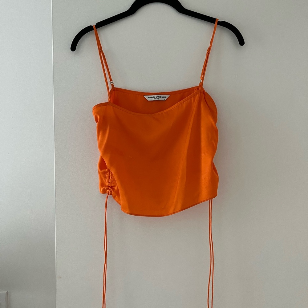 Amanda uprichard orange top